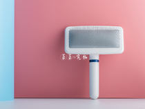 Little White comb pet dog needle comb super soft air cushion Oriental Christensen needle comb comb teddy dog