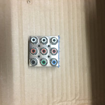 7 1 power amplifier input seat 8-channel power amplifier signal input seat 9-hole RCA seat with source bass output