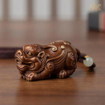 Copper Masters All-copper handlebar piece < Japan in the Entrance Bucket Golden Handlebar Piece > Bronze Handicraft Home Ornament Pendulum