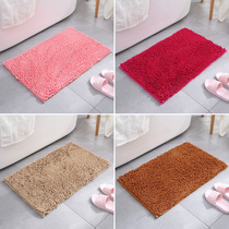 Chenille floor mat doormat Kitchen bedroom door mat Bathroom door absorbent mat Toilet non-slip mat