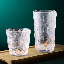Thick glass insulated household water cup drinking beer cup boys summer office mens simple tea cup