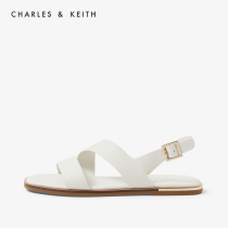 CHARLESKEITH spring and summer women's shoes CK1-70900211 Ms simple tripped belt heels