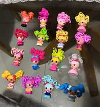 Mini Le Lotte makes silly hair series Curly soft plastic doll DIY accessories