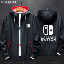 Nintendo game switch anime perimeter clothes flame coat of arms wind and snow moon men and women jacket jacket