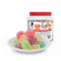  Sample acid q sugar 540g canned vitamin C fruit juice fudge qq sugar gummy happy fruit fudge whole box