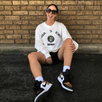 CPFM KANYE KANYE Detroit limited niche Tide brand Joker high street loose round neck sleeve sleeve sweater men