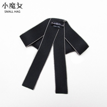 Retro English college style small bow tie womens shirt bow tie neckline lace up decoration accessories fashion versatile