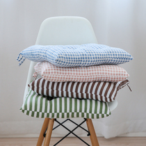 Thickened chair cushion butt cushion dormitory students Four Seasons universal seat cushion spring chair cushion cushion ins