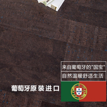 Feimei Flooring Portuguese Cork Flooring K883001 Heuer Black Gold Original Imported Flooring