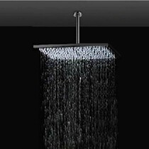 All copper ceiling shower large shower integrated ceiling concealed silicone nozzle top spray single head universal bathroom accessories