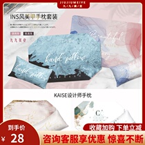 Kai under INS Wind hand pillow hand pad set Net red Japanese imported high-grade marble nail art special tools