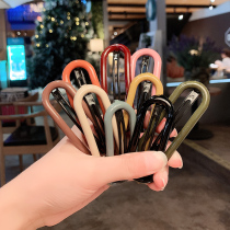 frog kou red hairclip fairy headdress sen nv xi hairclip female South Korea Dongdaemun ding jia edge clamp issuing girl