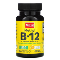 United States Jarrow Methyl B12 Vitamin methyl B12 A cobalt amine 1000 micrograms 100 tablets