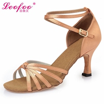 Latin dance shoes Ladies Adult Soft bottom medium-high heel dance Shoe Square Dance Modendance Dancing Shoes CL38