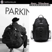 Bian Boxian same style Korean buried alive Tide brand large capacity backpack bag 21 new