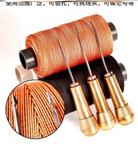 Complement shoe pins and online shoe cones Divine Instrumental Tool Hook Handmade Steel Needle Old Fashioned Stitch Shoes Upper Na Sole Hand Stitch