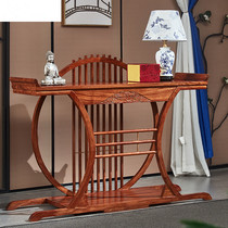 Hedgehog red sandalwood antique case platform Rosewood porch table solid wood table Qiao Tai new Chinese style case mahogany furniture