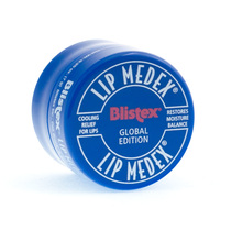  Blistex American Blue Lip Repair Lip Balm Lip care small blue jar Cool transparent moisturizing Moisturizing lightening lip lines