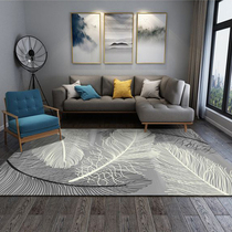 Nordic minimalist modern living room floor mat feather carpet sofa coffee table blanket full of lovely bedroom carpet bedside blanket