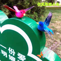 Wings simulation bird foam bird home decoration decoration bonsai accessories bird model props