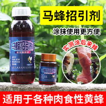 Wasp attractant strong smear type recruit bee water wasp lure bee water wasp wild bee golden ring matchmaker black tail universal