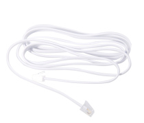 Double-headed straight line extension cable light Cat finished telephone line (1 yuan 1 meter)(2 cores)