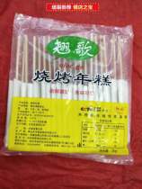 Qiaoge barbecue rice cake a box of 10 bags a bag of 20 skewers 1000g barbecue rice cake fried rice cake hot rice cake