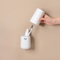 Mouthwash Cup hanging wall toothpaste toothbrush Tooth Cup shelf mouth brush Cup home hanging wall wash cup