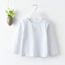 Childrens new 2020 Autumn thin boy Korean version of the shirt small girls dress foreign style long sleeve T-shirt