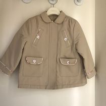 YEEHOO Yings girls autumn clothing jacket with long style female baby windcoat pure cotton jacket 173187