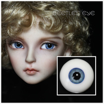 (Dolly Planet) BJD doll with handmade glass eyes real style small iris cobalt blue S-12