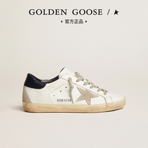 Golden Goose womens shoes Super-Star retro Dirty Dirty Shoes Small White Shoes Blue Tail Stars Commuter Board Shoes