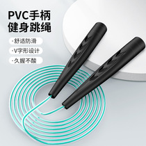 Factory Cross-border Pvc Long Rope Adjustable Fitness Gym Exercise Students Corkhop Rope Sporting Goods