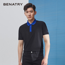 Benagawa polo shirt mens summer new short sleeve mens T-shirt Korean trend youth