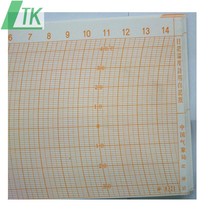 Diary thermometer with self-recording paper 8321 temperature recording paper 8321 weather paper 8321 Hot new product