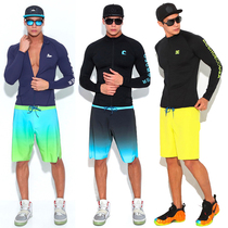Korean mens diving suit split couple jellyfish clothes surf submersible mens sunscreen long sleeve swimsuit suit