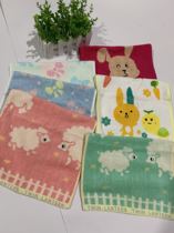 Buy 10 double lamp brand 100% cotton children towel slightly defective treatment