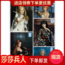 Spot SUPER DUCK SDH021 1 6 soldiers female head carving elf female head carving ABCDE five models