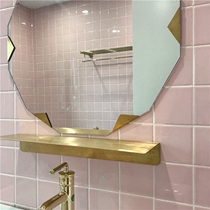 Nordic Brass personality home living room bathroom decoration shelf Shelf shelf shelf swing rack Display stand