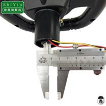 Accessories electric steering to four-wheel car ride children modified toy car knocked steering wheel childrens car baby slip