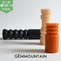 Areaware USA Totem handcrafted geometric candle creative gift soft-mounted pendulum to take photos