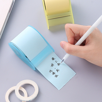  Net celebrity tearable roller post-it notes N times stickers ins creative students with cute cartoon Xpress notes post-it notes stickers