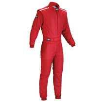 Italian original OMP First S FIA certified fire racing car suit