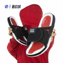 Compass AIR JORDAN BLACK RED AJ FLYMAN MEN SPORTS SLIPPERS DM2952 AA1336-006