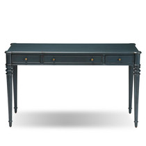 JSM pastoral vintage old solid wood desk American classical green writing desk personality custom office computer desk