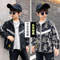 Childrens clothing boys autumn jacket 2021 New style spring autumn assault jacket childrens coat