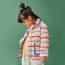 Pear small free original girls 2020 autumn coat zhong da tong Western style tide nv bao small fragrant short coat