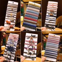 Korean hair rope simple Hairband small holster tie hair rubber band Net red 2020 new cute head rope headdress women