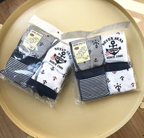 Foreign trade boys and childrens flat corner cotton underwear small and medium-sized children 3-14 years old wear no return shot big one yard