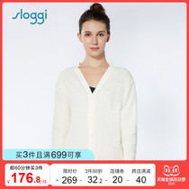 Diuanfens sloggi pajamas autumn and winter women coral velvet pajamas womens home wear coat HW00325